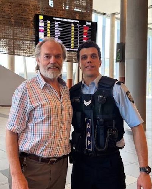 The Airport Chaplain Poster